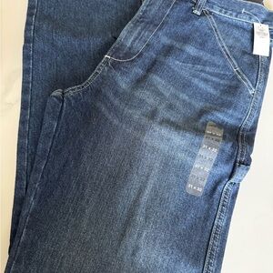 GAP Blue Straight Jeans with Classic Indigo Tone